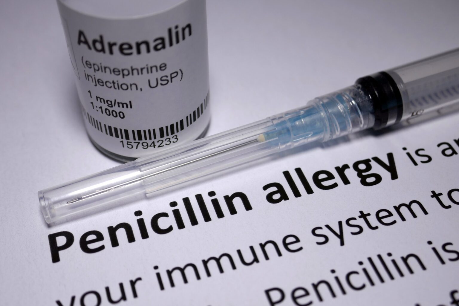 Penicillin Allergy anaphylactic shock